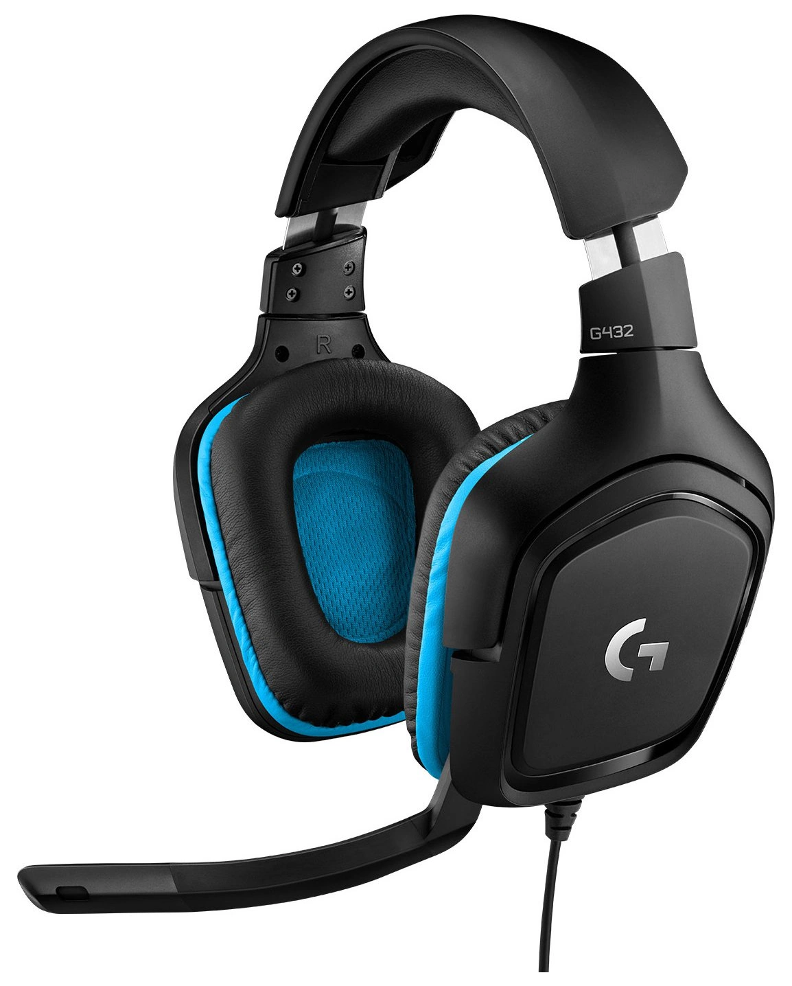 Logitech G432 7.1 Surround Sound Gaming Headset - Wired