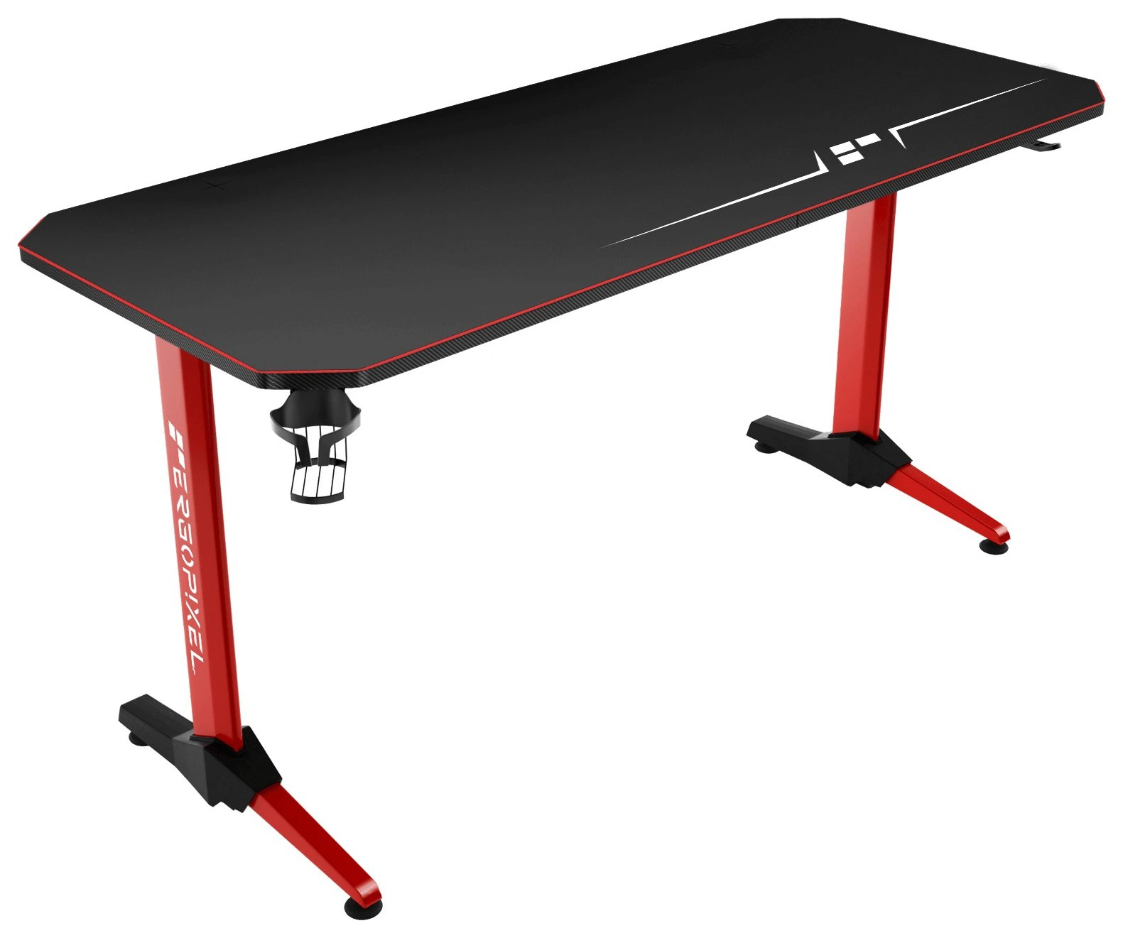 Ergopixel Terra Series Gaming Desk - Red -