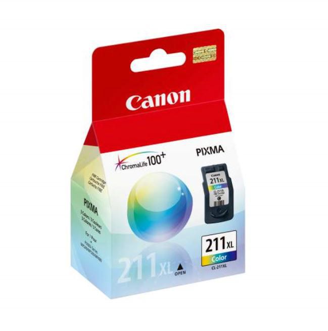 Canon CL-211XL Colour Ink Cartridge, High Yield