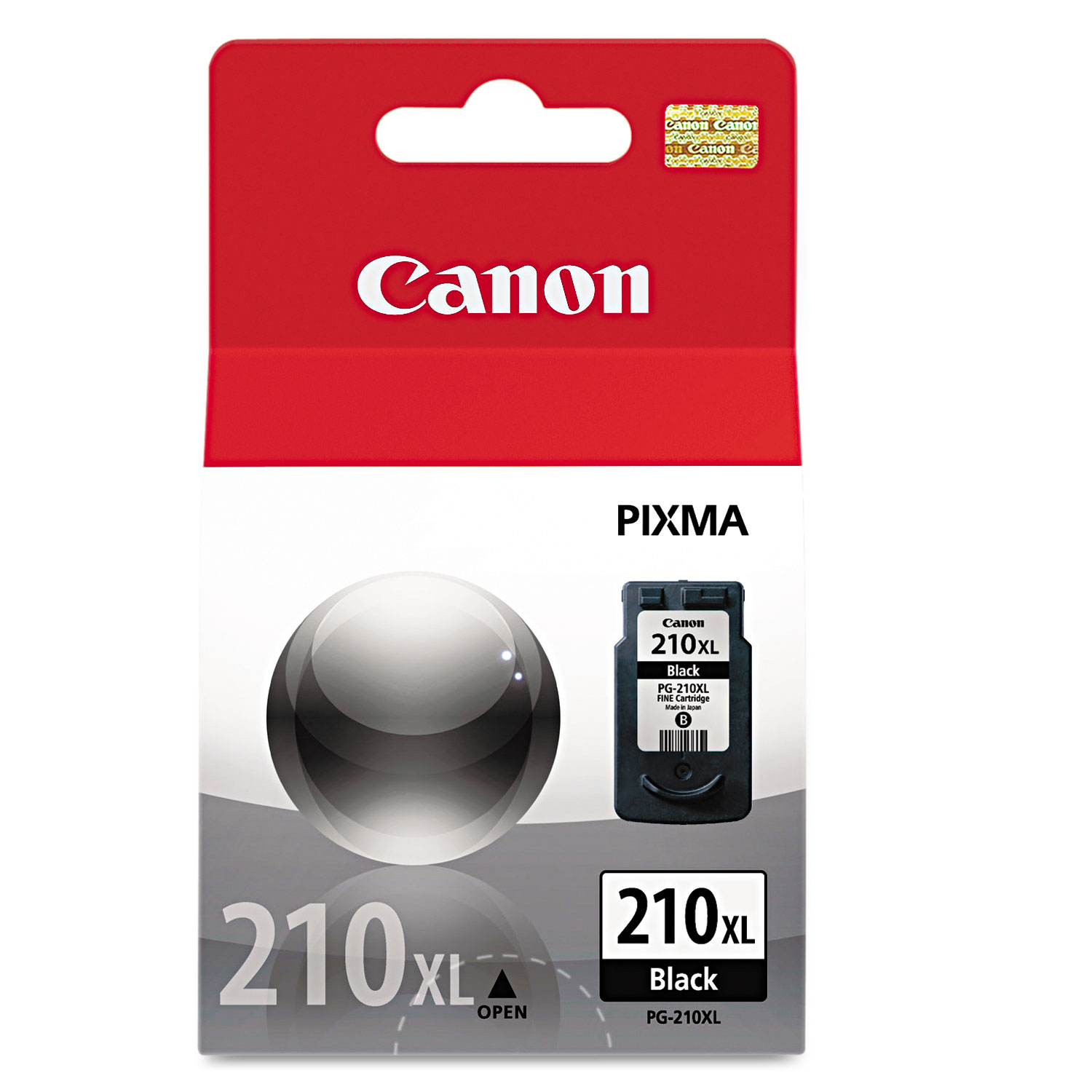 Canon PG-210XL Black Ink Cartridge, High Yield