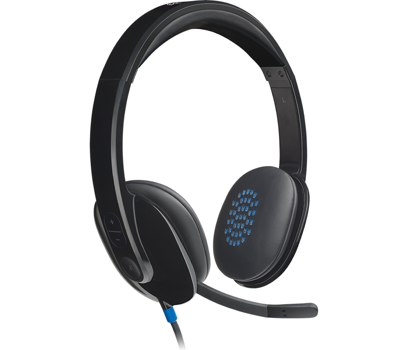 Logitech H540 USB Headset with Noise-Cancelling Mic
