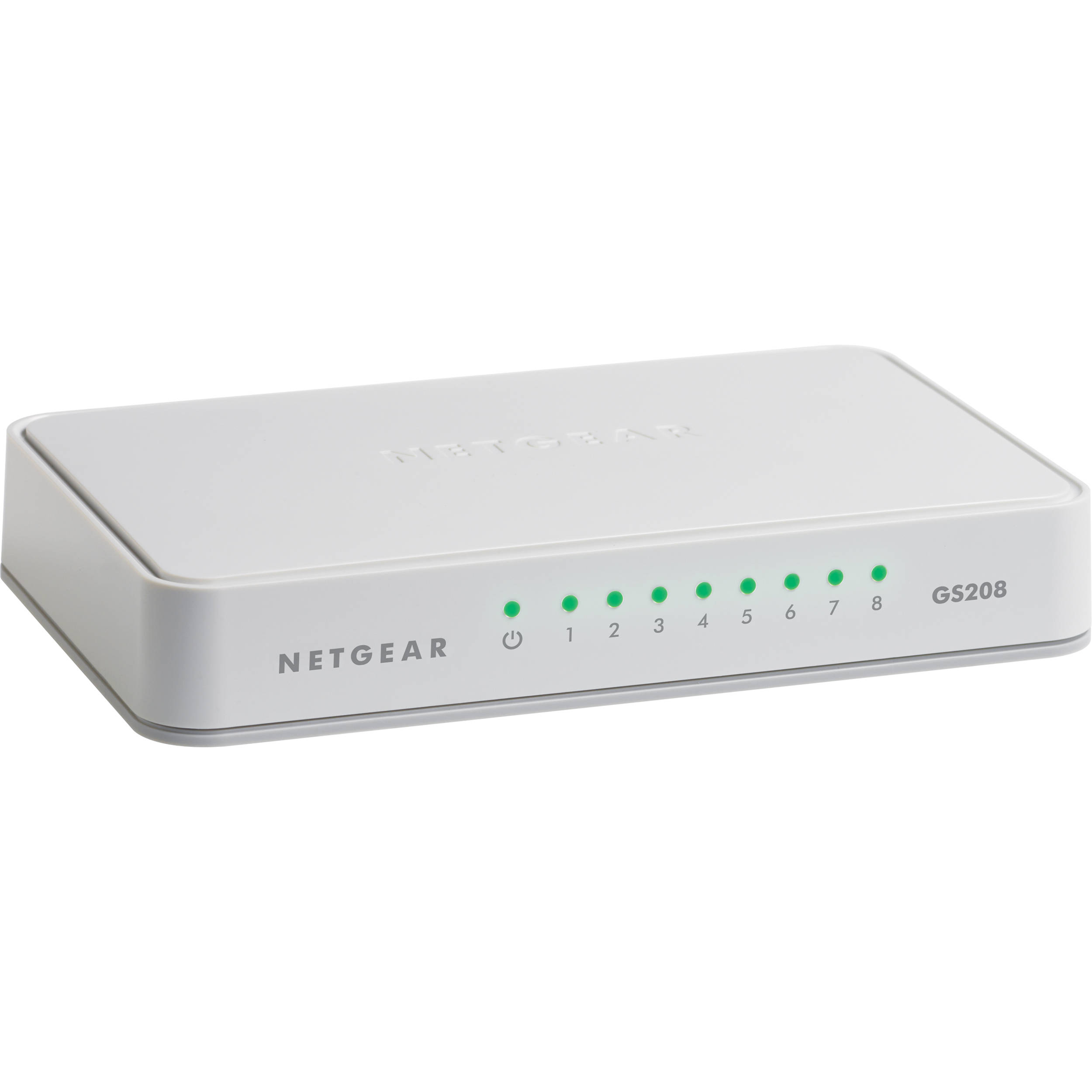 Netgear 8-Port Gigabit Unmanaged Switch, GS208