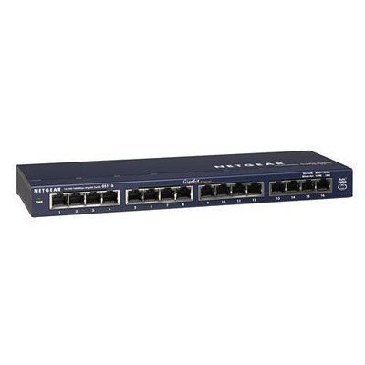 Netgear ProSafe 16-port Gigabit Ethernet Switch, GS116